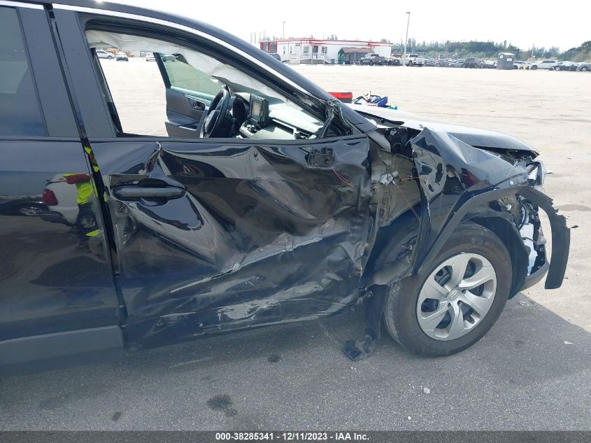 VIN 2T3K1RFV1NW233417 2022 TOYOTA RAV4 LE