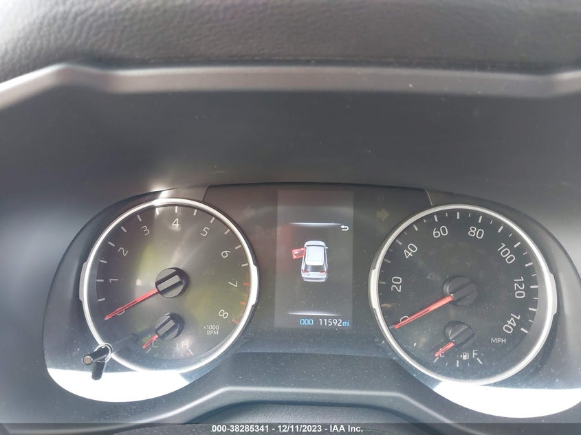 VIN 2T3K1RFV1NW233417 2022 TOYOTA RAV4 LE