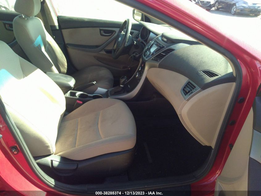 2014 HYUNDAI ELANTRA SE ULSAN PLANT - KMHDH4AE3EU052908