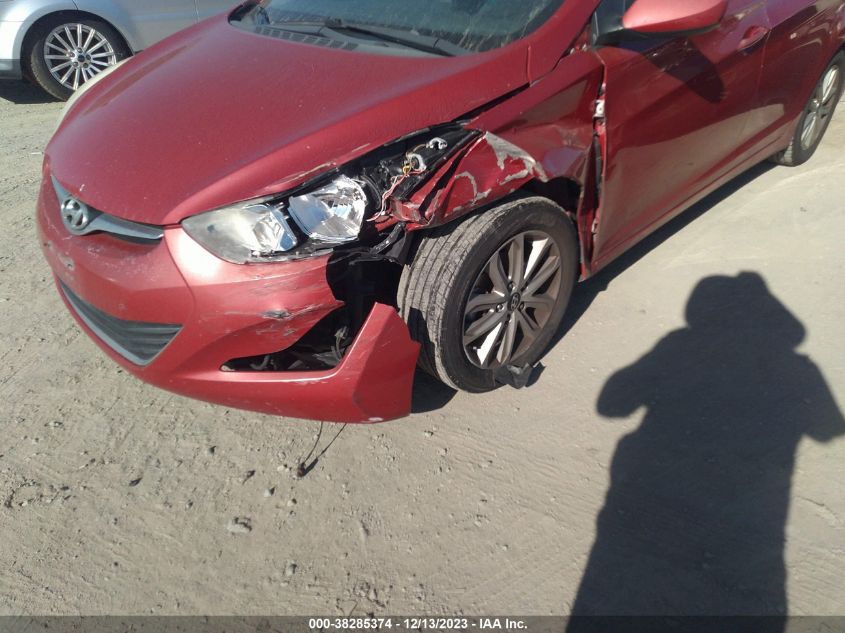 2014 HYUNDAI ELANTRA SE ULSAN PLANT - KMHDH4AE3EU052908