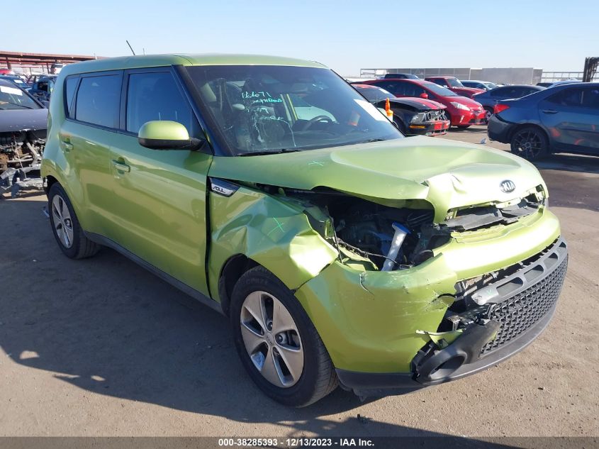 2016 KIA SOUL - KNDJN2A24G7836543