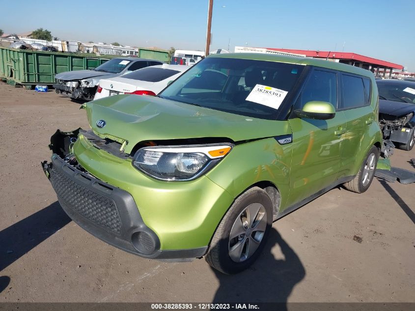 2016 KIA SOUL - KNDJN2A24G7836543