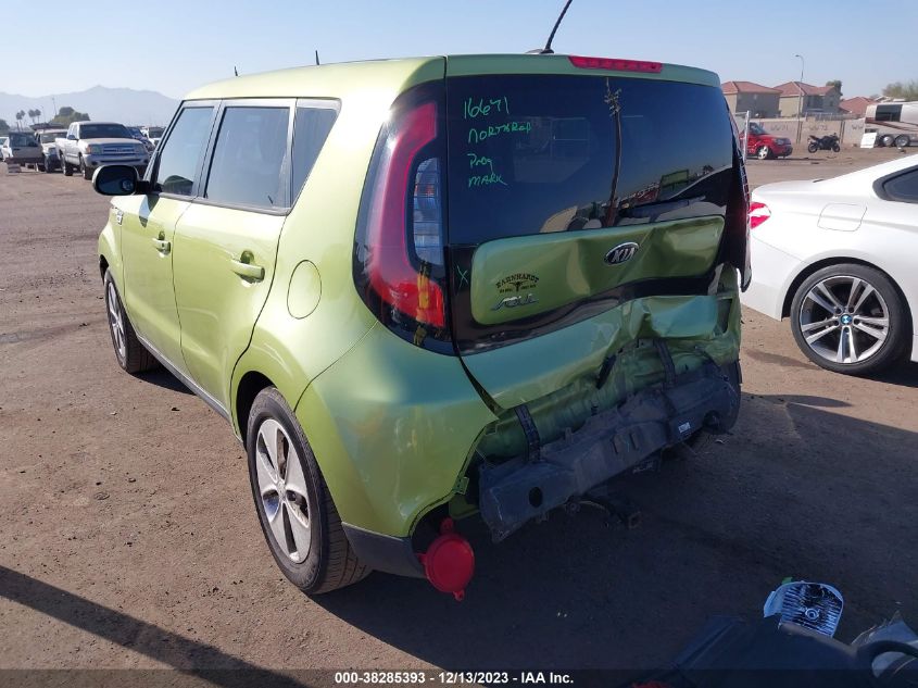 2016 KIA SOUL - KNDJN2A24G7836543
