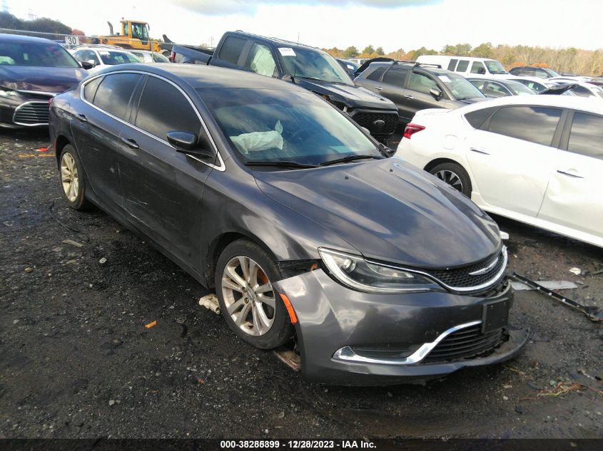 2015 CHRYSLER 200 LIMITED - 1C3CCCAB3FN626132