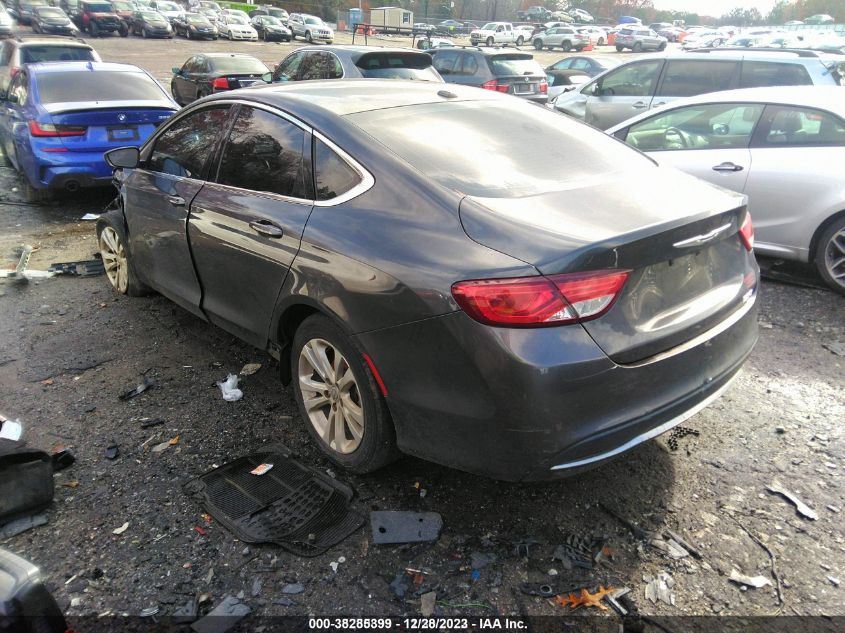 2015 CHRYSLER 200 LIMITED - 1C3CCCAB3FN626132