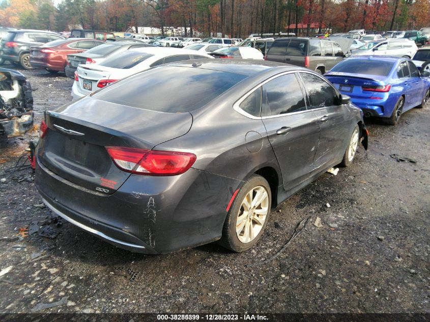 2015 CHRYSLER 200 LIMITED - 1C3CCCAB3FN626132