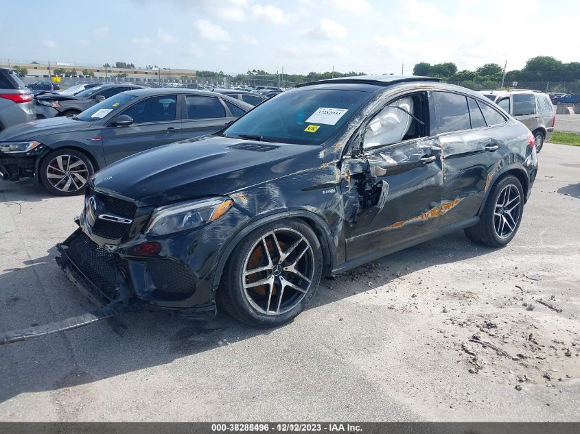 2019 MERCEDES-BENZ AMG GLE 43 COUPE 4MATIC 4JGED6EB1KA135665