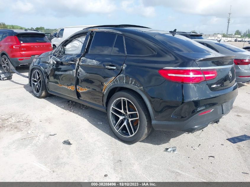 2019 MERCEDES-BENZ AMG GLE 43 COUPE 4MATIC 4JGED6EB1KA135665
