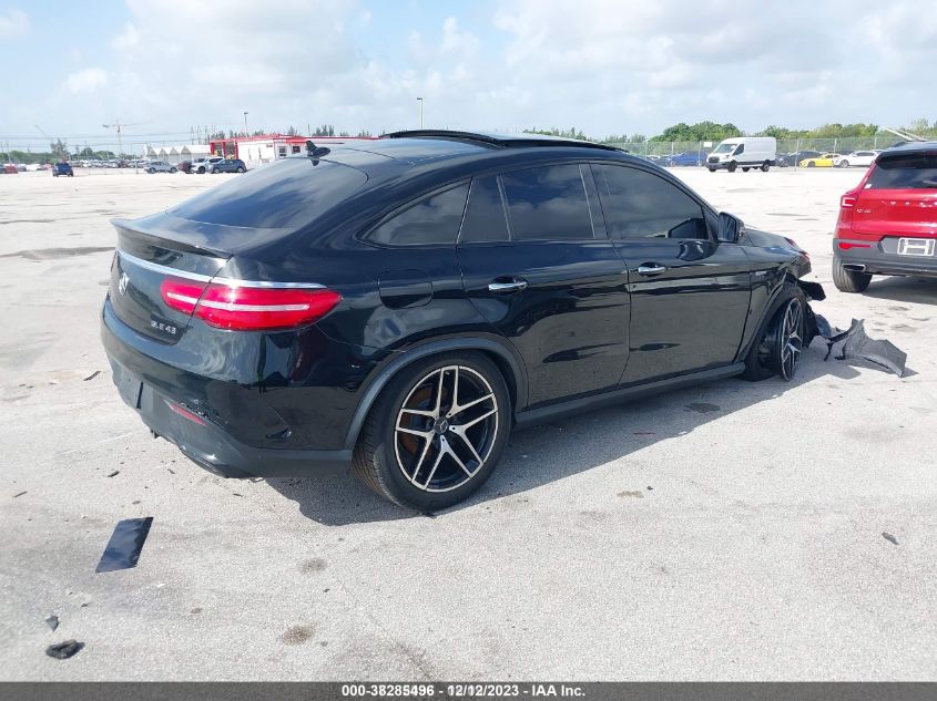 2019 MERCEDES-BENZ AMG GLE 43 COUPE 4MATIC 4JGED6EB1KA135665