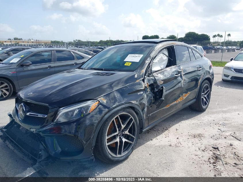 2019 MERCEDES-BENZ AMG GLE 43 COUPE 4MATIC 4JGED6EB1KA135665