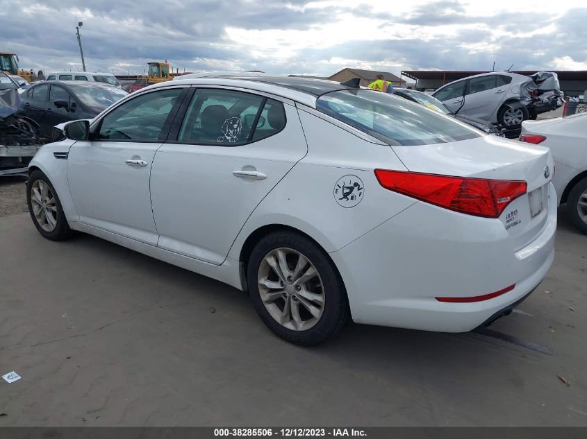 2013 KIA OPTIMA EX - 5XXGN4A70DG252337