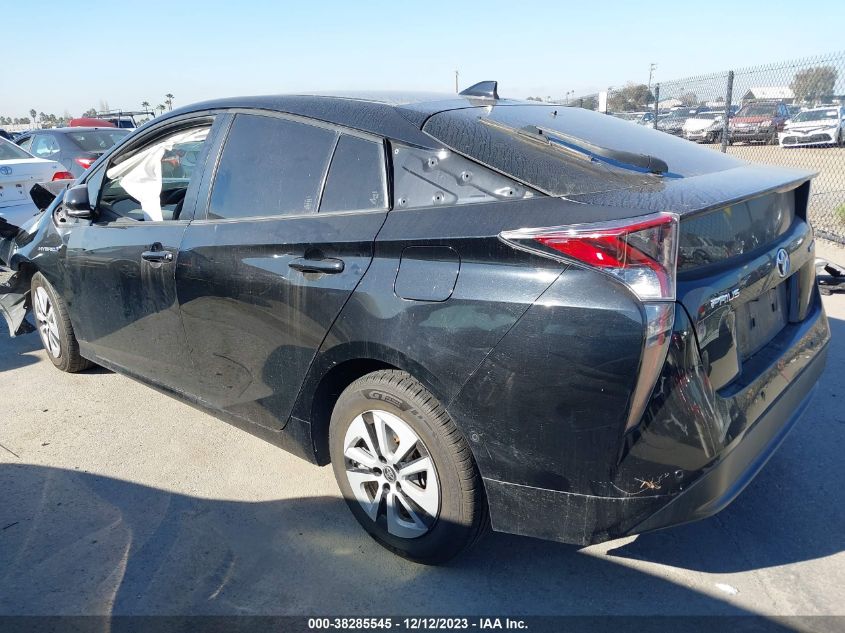 2018 TOYOTA PRIUS - JTDKBRFU9J3069416