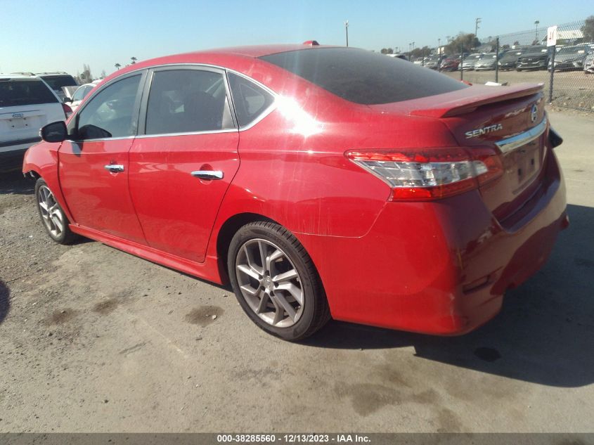 2015 NISSAN SENTRA SR - 3N1AB7AP1FY221014