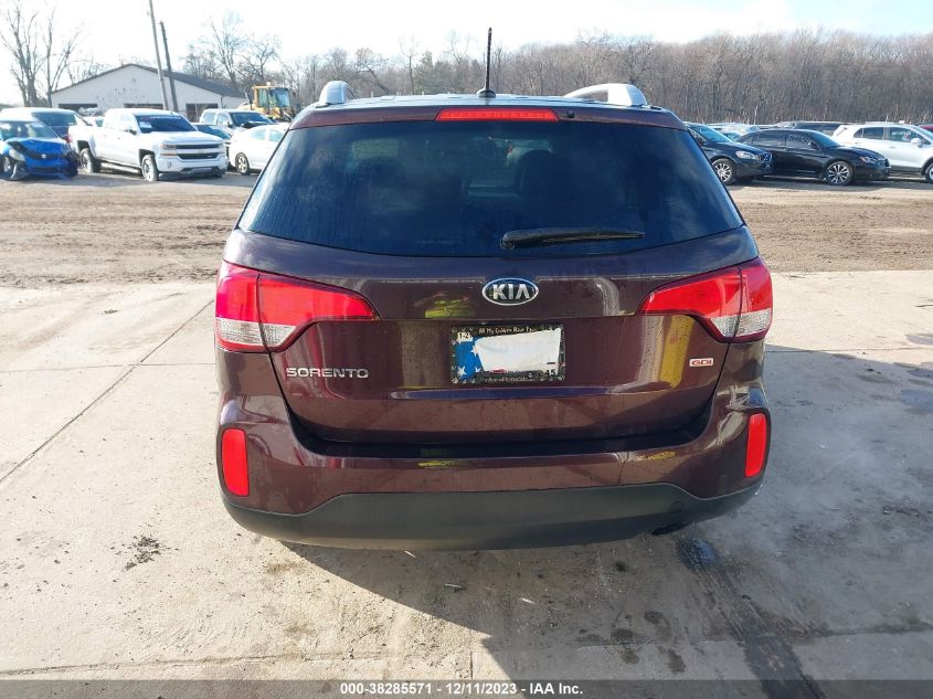 2015 KIA SORENTO LX - 5XYKTCA68FG561005
