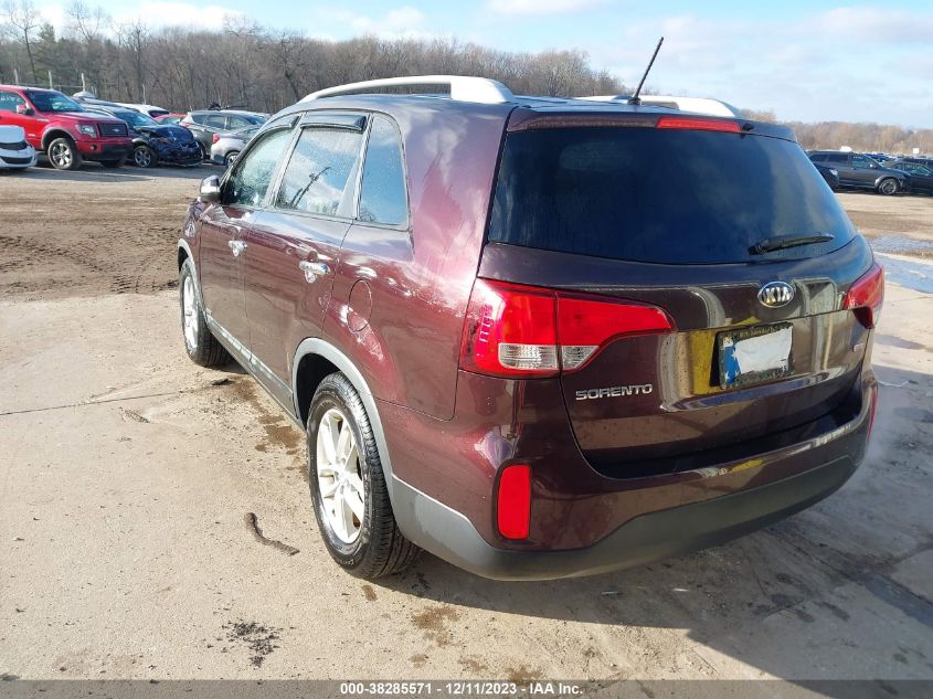 2015 KIA SORENTO LX - 5XYKTCA68FG561005