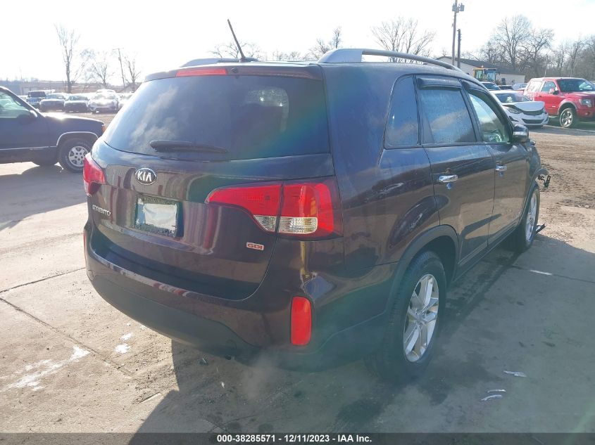 2015 KIA SORENTO LX - 5XYKTCA68FG561005