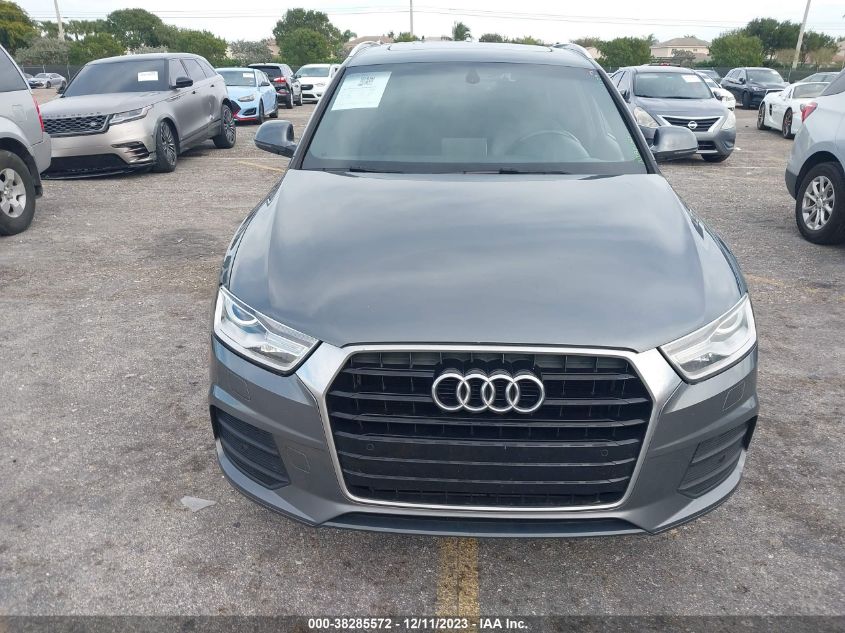 VIN WA1HCCFS1HR005570 2017 AUDI Q3 2.0T PREMIUM