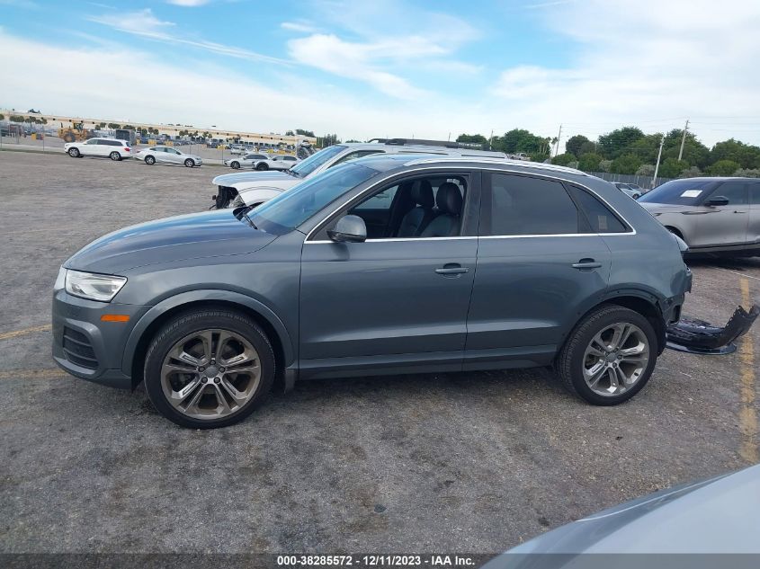 VIN WA1HCCFS1HR005570 2017 AUDI Q3 2.0T PREMIUM