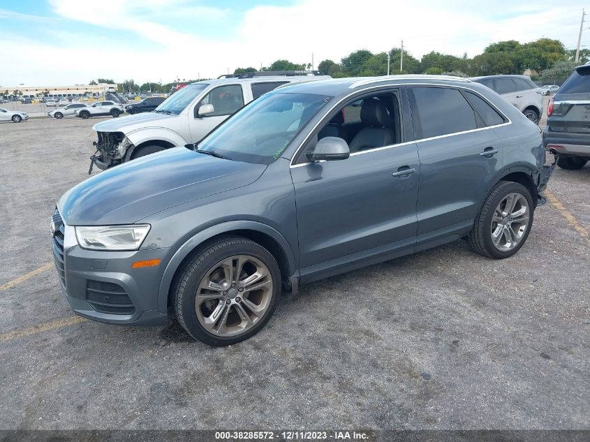 VIN WA1HCCFS1HR005570 2017 AUDI Q3 2.0T PREMIUM