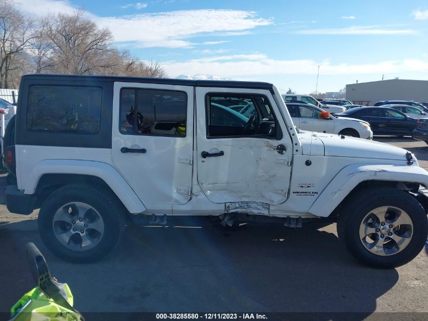 2016 JEEP WRANGLER UNLIMITED SAHARA - 1C4BJWEGXGL328923