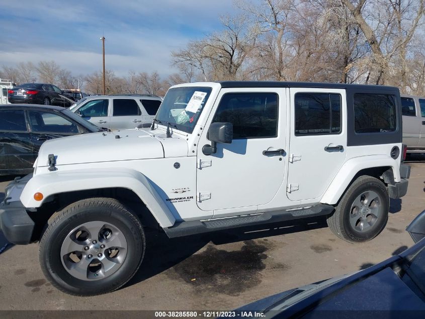 2016 JEEP WRANGLER UNLIMITED SAHARA - 1C4BJWEGXGL328923