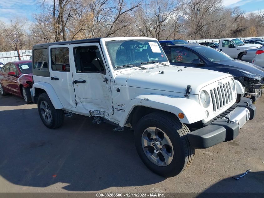 2016 JEEP WRANGLER UNLIMITED SAHARA - 1C4BJWEGXGL328923