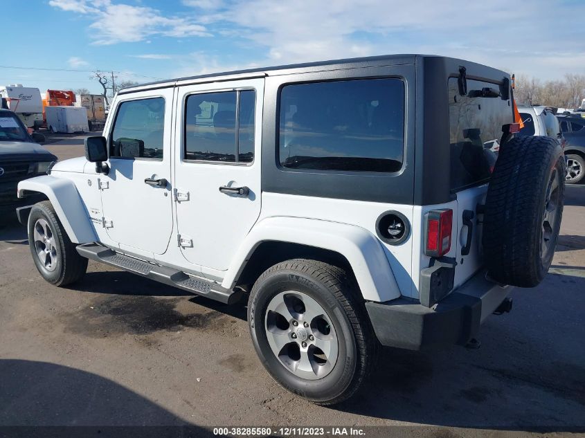 2016 JEEP WRANGLER UNLIMITED SAHARA - 1C4BJWEGXGL328923