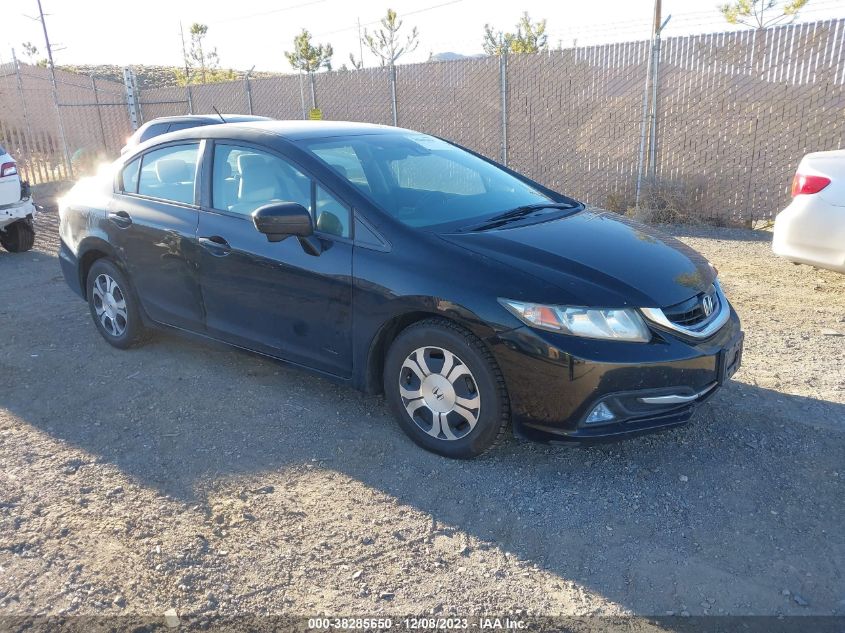 2014 HONDA CIVIC HYBRID - 19XFB4F20EE200704