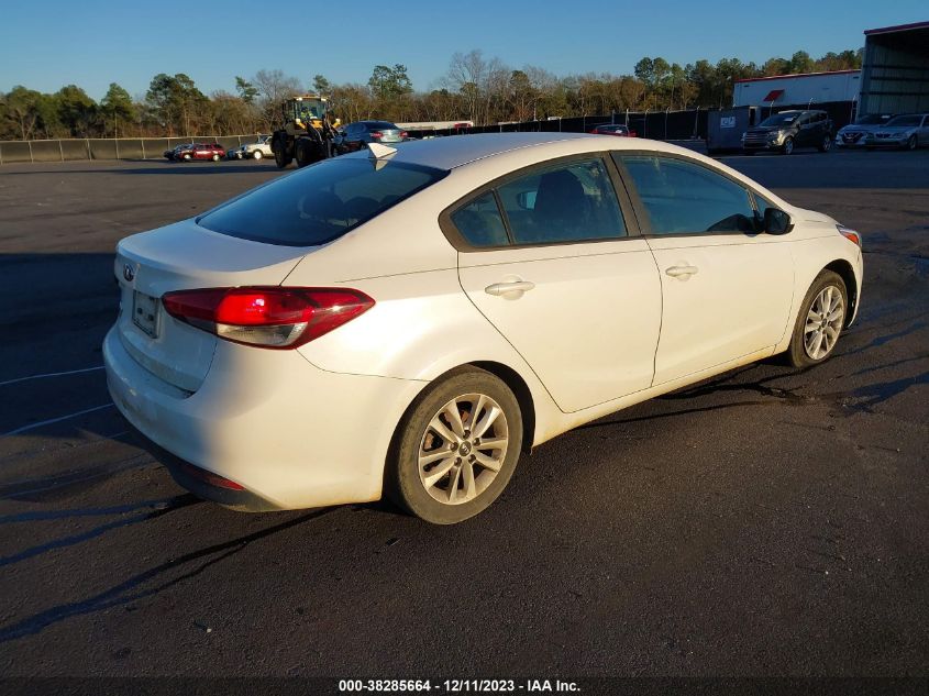 2017 KIA FORTE LX - 3KPFL4A71HE076463