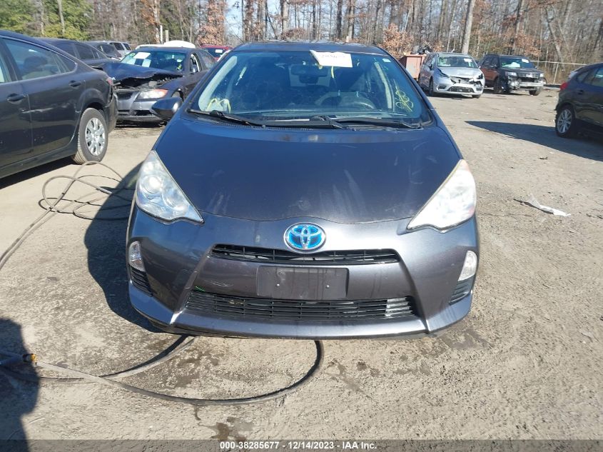 2013 TOYOTA PRIUS C THREE - JTDKDTB35D1039897