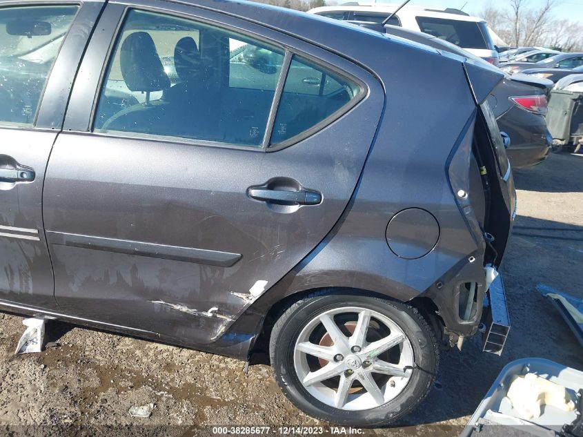 2013 TOYOTA PRIUS C THREE - JTDKDTB35D1039897