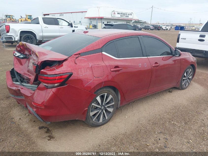 2022 NISSAN SENTRA SV - 3N1AB8CV9NY294308