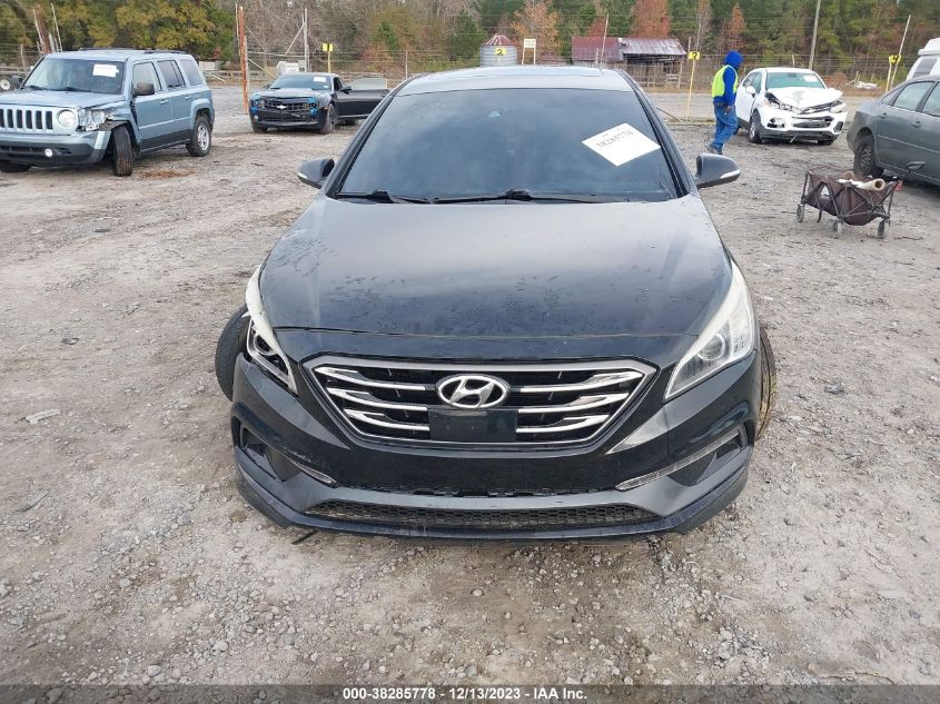 2017 HYUNDAI SONATA SPORT/LIMITED - 5NPE34AF9HH478536