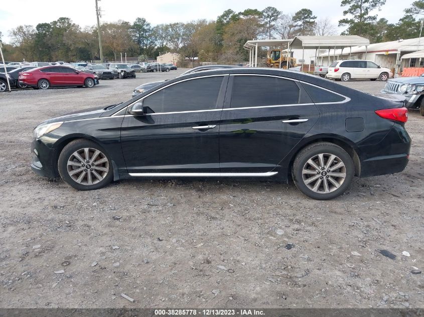 2017 HYUNDAI SONATA SPORT/LIMITED - 5NPE34AF9HH478536