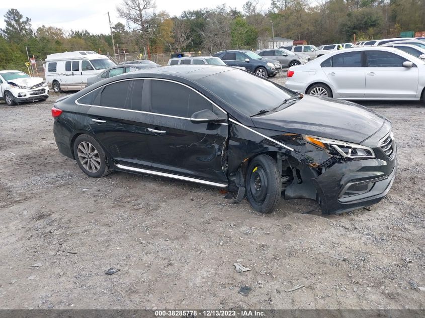 2017 HYUNDAI SONATA SPORT/LIMITED - 5NPE34AF9HH478536