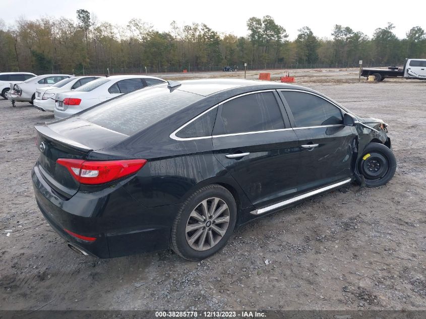 2017 HYUNDAI SONATA SPORT/LIMITED - 5NPE34AF9HH478536