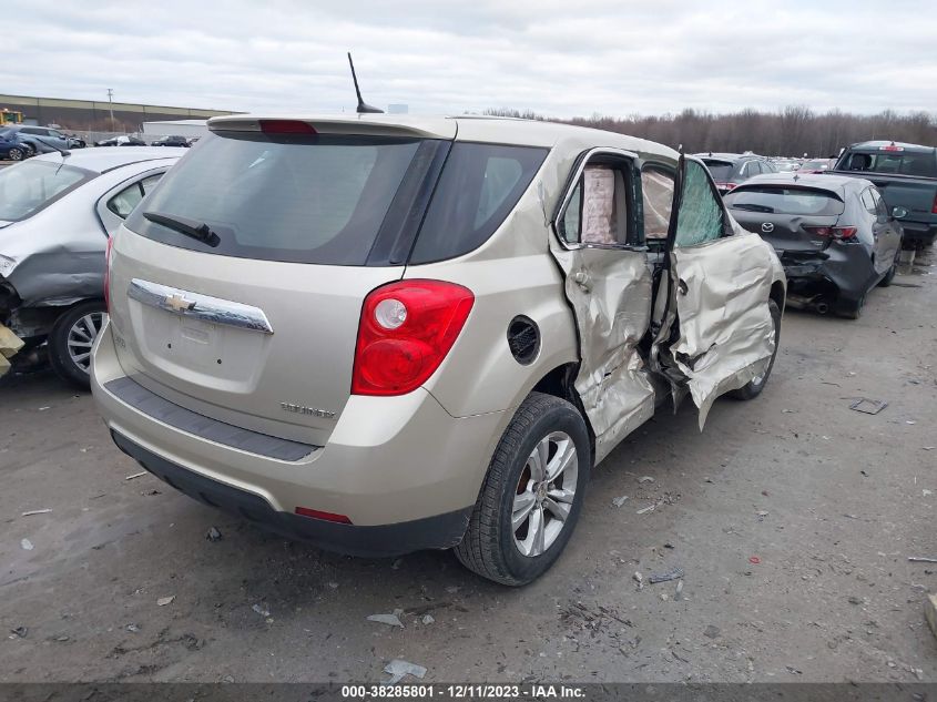 2013 CHEVROLET EQUINOX LS - 2GNALBEK7D6370075