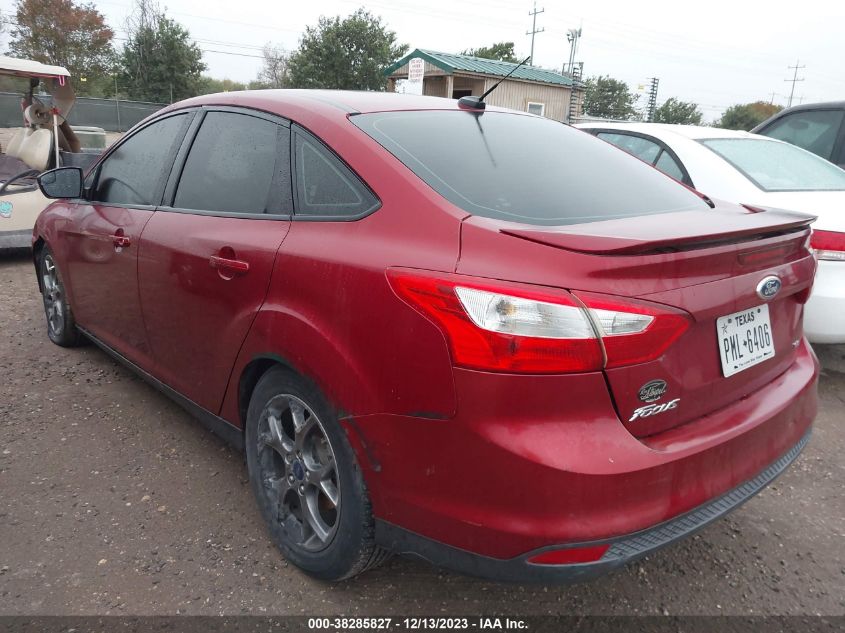 2013 FORD FOCUS SE - 1FADP3F22DL292140