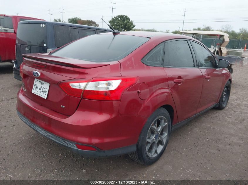 2013 FORD FOCUS SE - 1FADP3F22DL292140