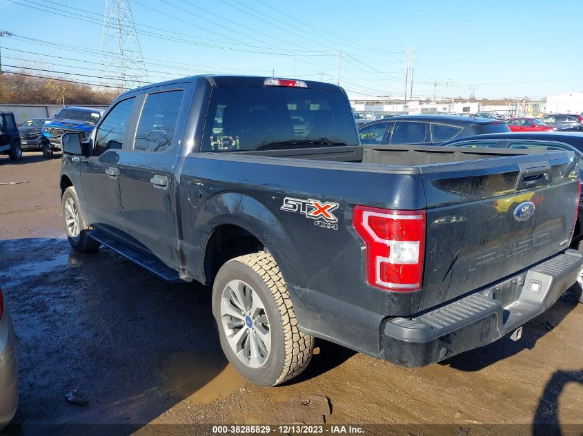 2019 FORD F150 SUPERCREW - 1FTWE1EP3KFA33011