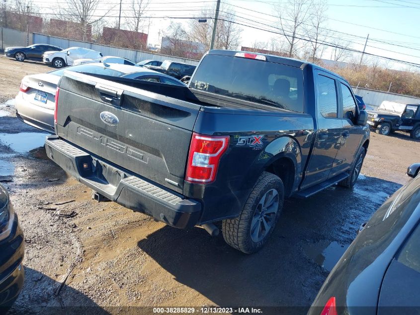 2019 FORD F150 SUPERCREW - 1FTWE1EP3KFA33011