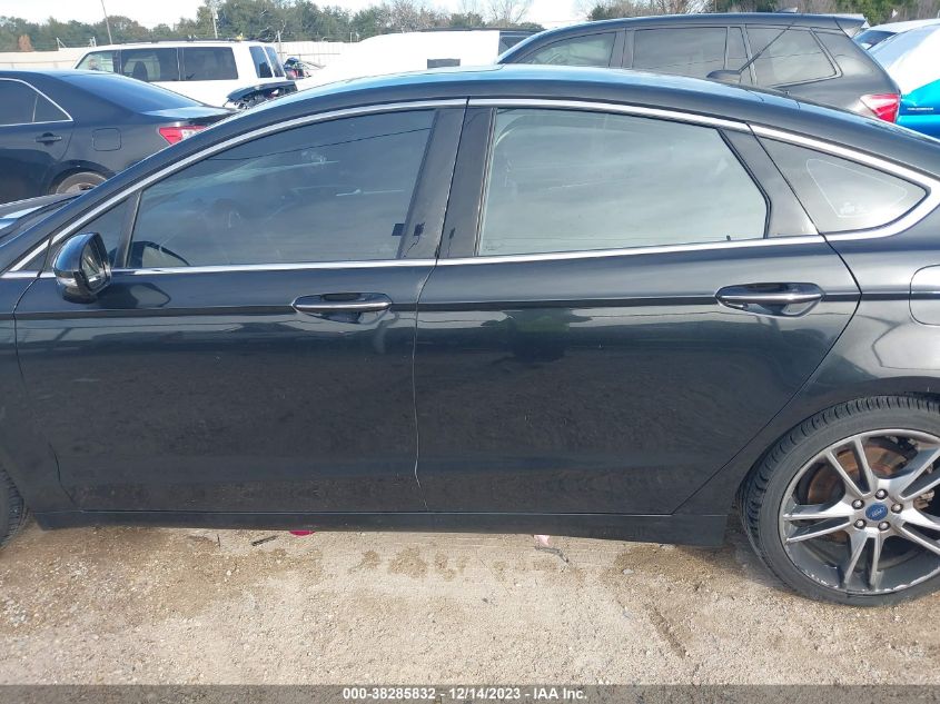 2013 FORD FUSION TITANIUM - 3FA6P0K9XDR161209