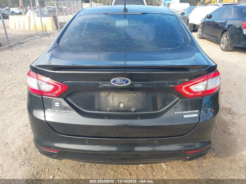 2013 FORD FUSION TITANIUM - 3FA6P0K9XDR161209