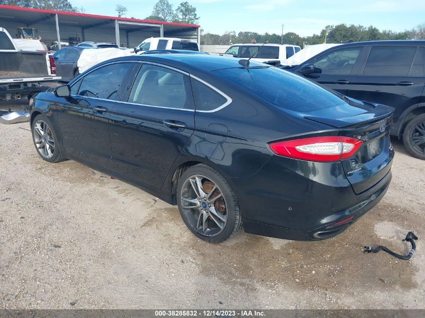 2013 FORD FUSION TITANIUM - 3FA6P0K9XDR161209