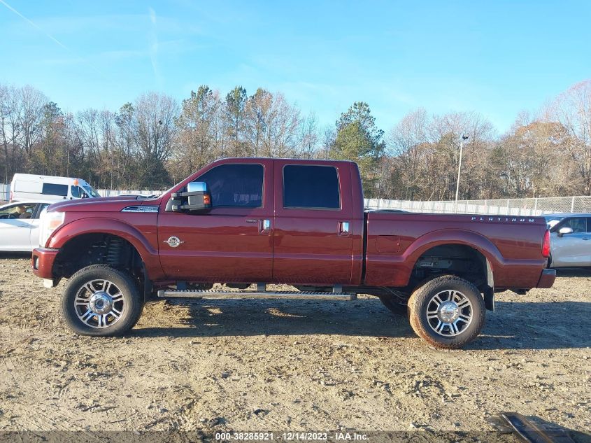 2015 FORD F-250 LARIAT - 1FT7W2BT0FEA62655