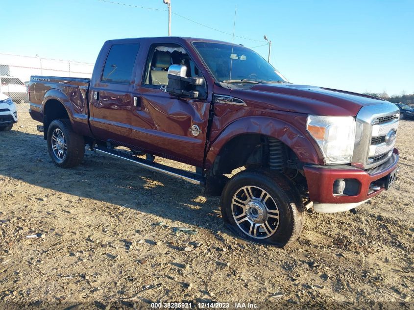 2015 FORD F-250 LARIAT - 1FT7W2BT0FEA62655