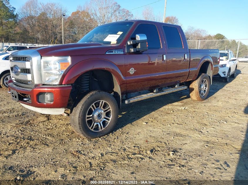 2015 FORD F-250 LARIAT - 1FT7W2BT0FEA62655