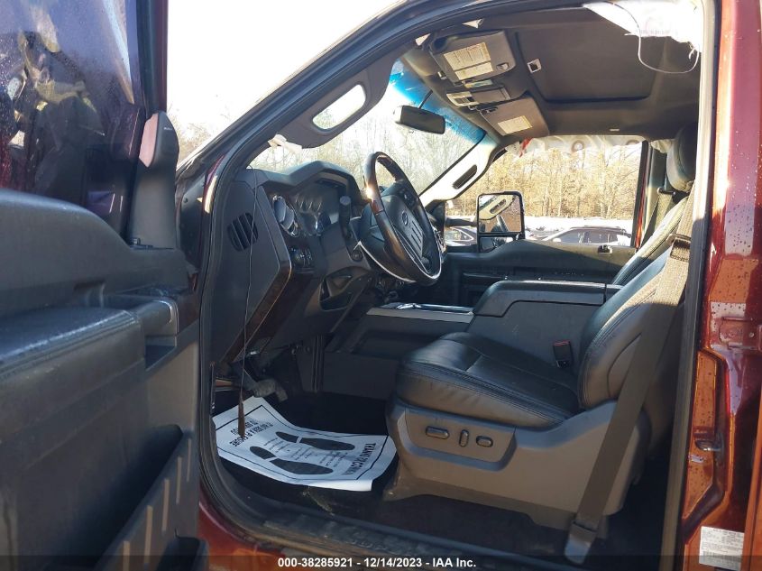 2015 FORD F-250 LARIAT - 1FT7W2BT0FEA62655