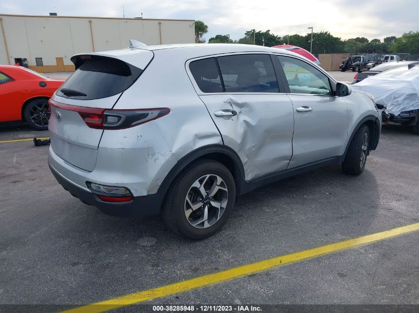 VIN KNDPM3AC8L7782296 2020 KIA SPORTAGE LX