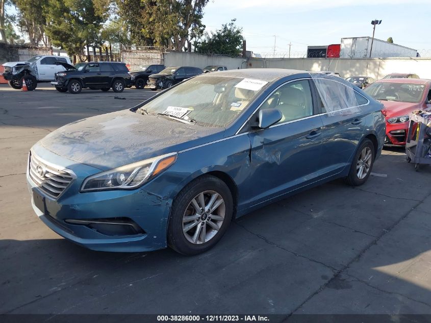 2016 HYUNDAI SONATA SE - 5NPE24AF4GH328643